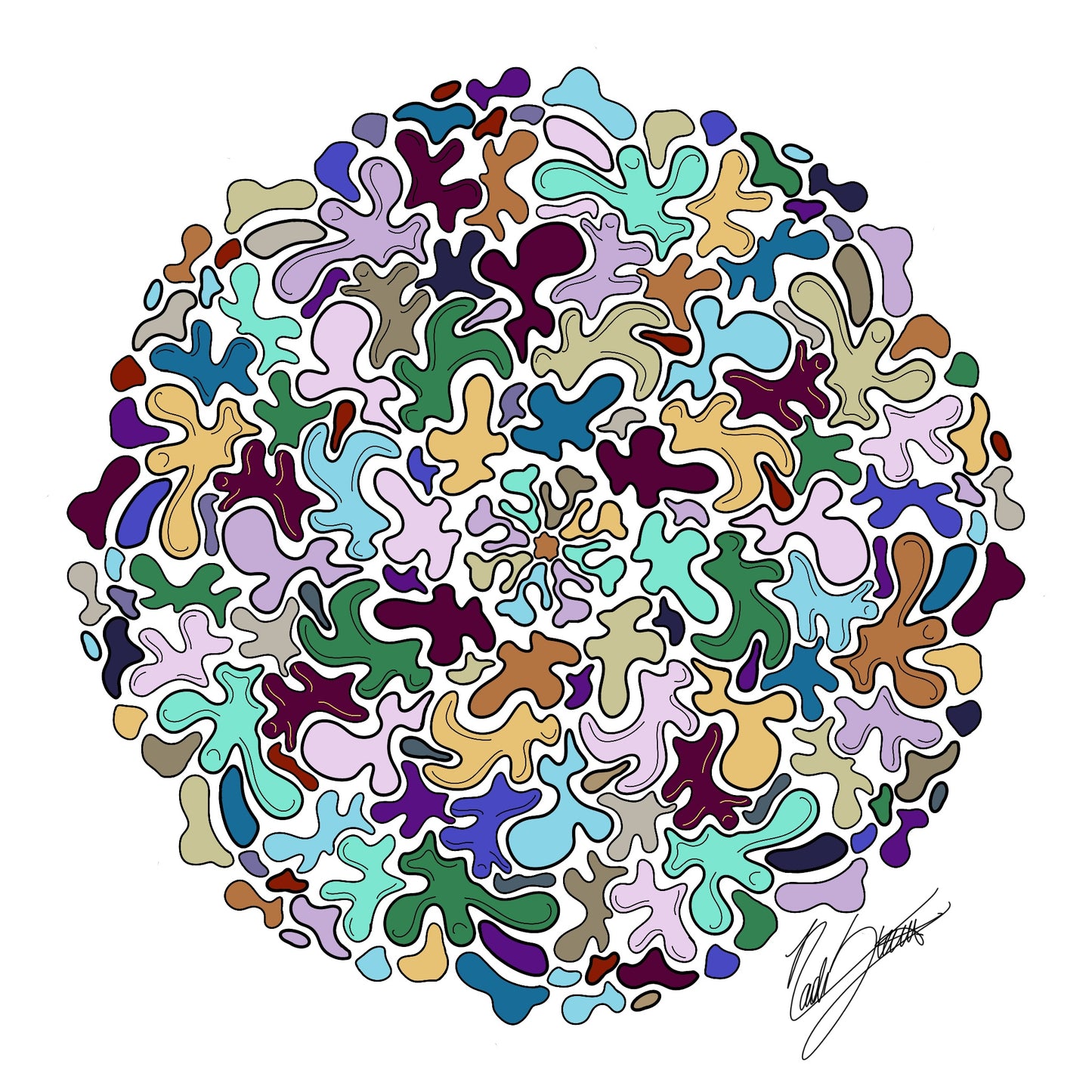 "Mandala Family" v1