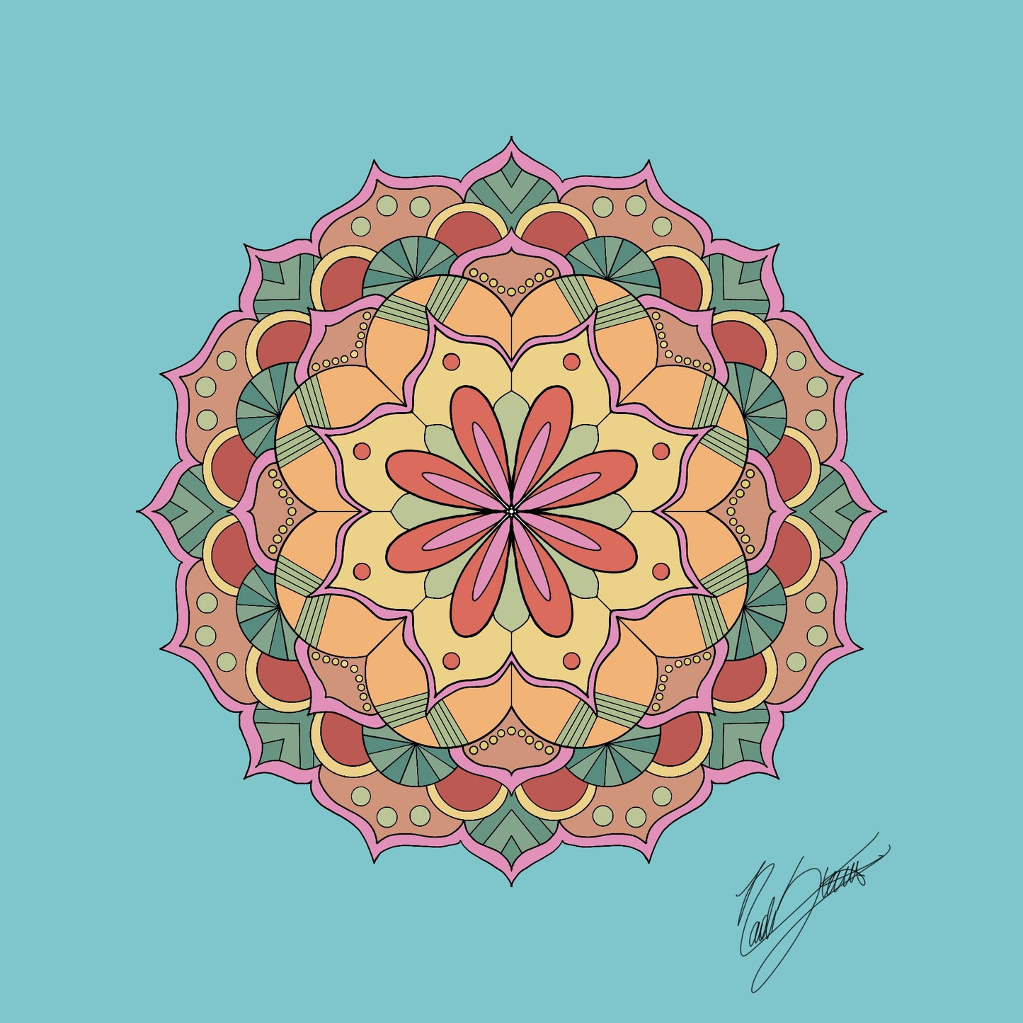 "Mandala Family" v2